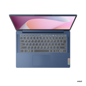 Lenovo IdeaPad Slim 3 14AMN8 AMD Ryzen™ 3 7320U Laptop 35,6 cm (14") Full HD 8 GB LPDDR5-SDRAM 512 GB SSD Wi-Fi 6 (802.11ax) Windows 11 Home Blauw