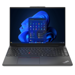 Lenovo ThinkPad E16 Intel Core Ultra 7 155H Laptop 40,6 cm (16") WUXGA 32 GB DDR5-SDRAM 1 TB SSD Wi-Fi 6E (802.11ax) Windows 11 Pro Zwart