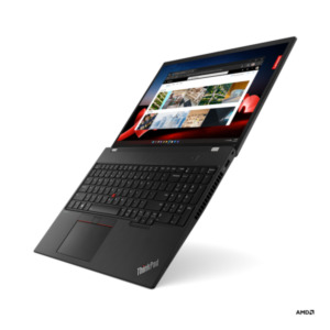 Lenovo ThinkPad T16 AMD Ryzen™ 5 PRO 7540U Laptop 40,6 cm (16") WUXGA 32 GB LPDDR5x-SDRAM 512 GB SSD Wi-Fi 6E (802.11ax) Windows 11 Pro Zwart