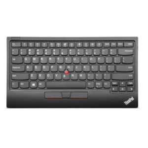 Lenovo ThinkPad TrackPoint Keyboard II toetsenbord Universeel RF-draadloos + Bluetooth QWERTY Italiaans Zwart