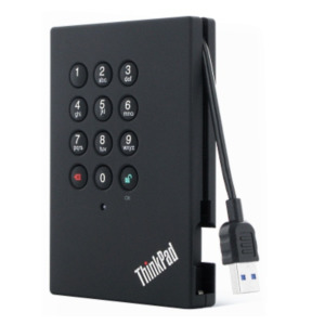 Lenovo ThinkPad USB 3.0 1TB externe harde schijf 1000 GB Zwart