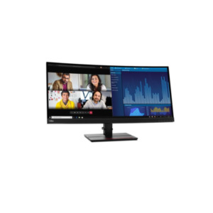 Lenovo ThinkVision P34w-20 LED display 86,7 cm (34.1") 3440 x 1440 Pixels Wide Quad HD Zwart