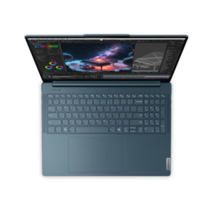 Lenovo Yoga Pro 9 16IMH9 Intel Core Ultra 9 185H Laptop 40,6 cm (16") 32 GB LPDDR5x-SDRAM 1 TB SSD NVIDIA GeForce RTX 4060 Wi-Fi 6E (802.11ax) Windows 11 Pro Blauwgroen