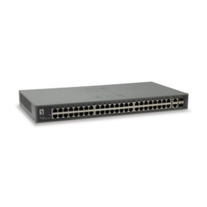 Level One FGU-5021 netwerk-switch Fast Ethernet (10/100) Grijs