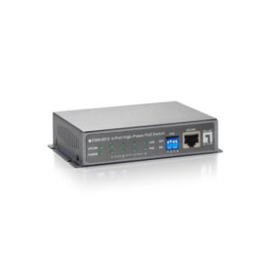 Level One FSW-0513 netwerk-switch Fast Ethernet (10/100) Power over Ethernet (PoE) Zwart, Grijs