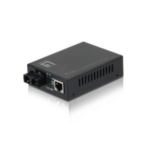 Level One FVT-2401 netwerk media converter 100 Mbit/s 1310 nm Single-mode Zwart