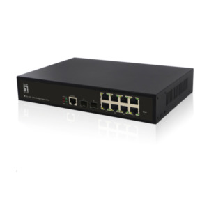 Level One GEL-1061 netwerk-switch Managed L2 Gigabit Ethernet (10/100/1000) Zwart