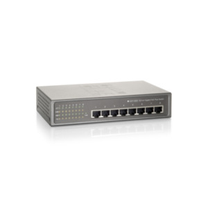 Level One GEP-0820W90 netwerk-switch Gigabit Ethernet (10/100/1000) Power over Ethernet (PoE) Grijs