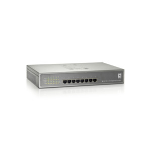 Level One GEP-0821 netwerk-switch Gigabit Ethernet (10/100/1000) Power over Ethernet (PoE) Grijs