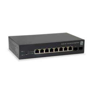 Level One GEP-1051 netwerk-switch Managed L2/L3/L4 Gigabit Ethernet (10/100/1000) Power over Ethernet (PoE) Zwart
