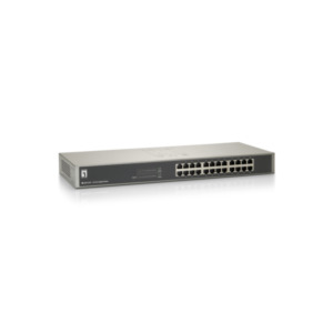 Level One GSW-2457 netwerk-switch Unmanaged Gigabit Ethernet (10/100/1000) Zwart