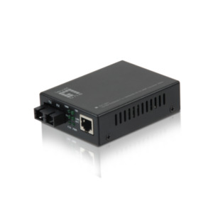 Level One GVT-2001 netwerk media converter 1000 Mbit/s 850 nm Multimode Zwart