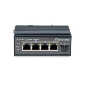 Level One IGP-0501 netwerk-switch Gigabit Ethernet (10/100/1000) Power over Ethernet (PoE) Zwart