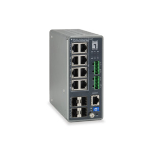 Level One IGP-1271 netwerk-switch Managed L3 Gigabit Ethernet (10/100/1000) Power over Ethernet (PoE) Grijs