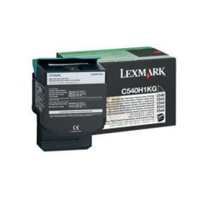 Lexmark C54x, X54x 2,5K zwarte retourprogr. tonercartr.