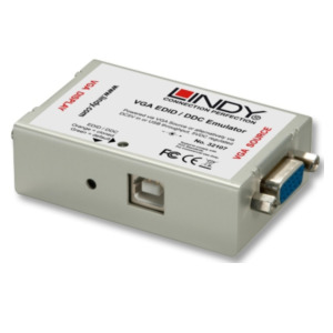 Lindy 32107 audio/video extender AV-zender Grijs