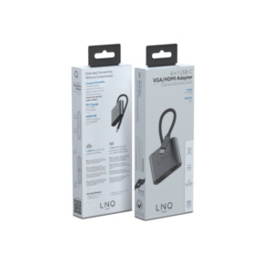 Linq byELEMENTS 4in1 USB-C HDMI AdapterC