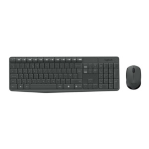 Logitech MK235 Wireless Keyboard and Mouse Combo Normaal formaat. Duurzaam. Eenvoudig. (AZERTY)