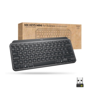 Logitech Mx Keys Mini For Business toetsenbord RF-draadloos + Bluetooth QWERTY Engels Grafiet