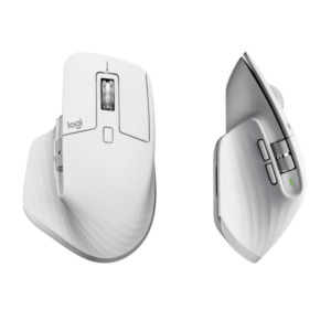 Logitech MX Master 3S muis Kantoor Rechtshandig RF-draadloos + Bluetooth Laser 8000 DPI