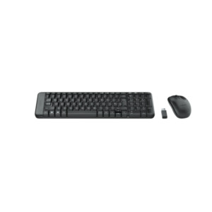 Logitech Wireless Combo MK220 toetsenbord Inclusief muis RF Draadloos QWERTY Grieks Zwart