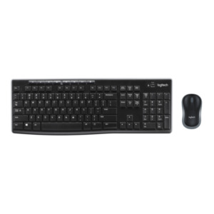 Logitech Wireless Combo MK270 toetsenbord Inclusief muis Thuis USB QWERTY Spaans Zwart