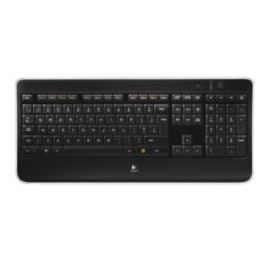 Logitech Wireless Illuminated Keyboard K800 toetsenbord RF Draadloos QWERTZ Duits Zwart