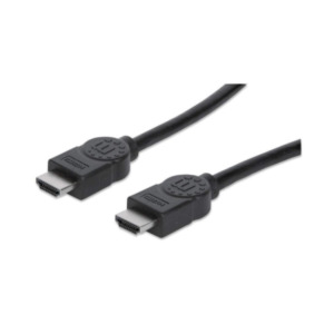 Manhattan 306126 HDMI kabel 3 m HDMI Type A (Standaard) Zwart