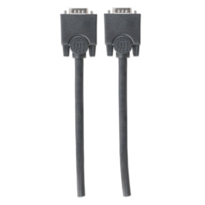 Manhattan 311748 VGA kabel 3 m VGA (D-Sub) Zwart