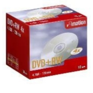 MEGA Imation DVD+RW 4x 4.7GB (10) 4,7 GB 10 stuk(s)