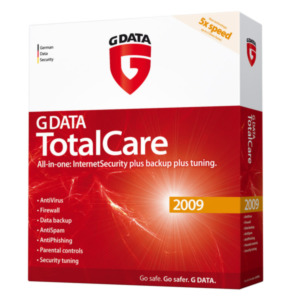 Mennekes G DATA TotalCare 2009, EN, 1 user Antivirusbeveiliging Engels 1 licentie(s) 1 jaar