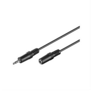 MicroConnect Microconnect AUDLR2 audio kabel 2 m 3.5mm Zwart