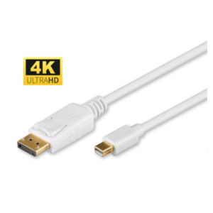 MicroConnect Microconnect DP-MMG-180M DisplayPort kabel 2 m Mini DisplayPort Wit