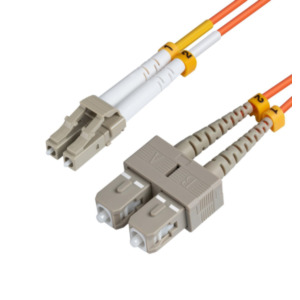 MicroConnect Microconnect FIB420002 InfiniBand/fibre optic cable 2 m LC SC OM1 Oranje