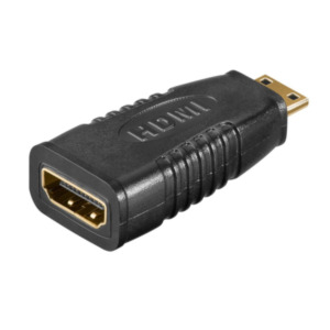 MicroConnect Microconnect HDM19F19MC tussenstuk voor kabels mini HDMI HDMI Zwart