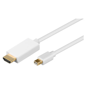 MicroConnect Microconnect MDPHDMI1 video kabel adapter 1 m HDMI Type A (Standaard) Mini DisplayPort Wit
