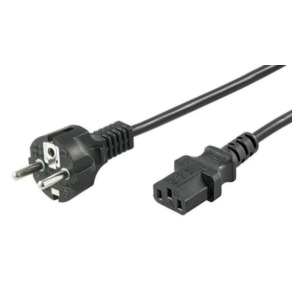 MicroConnect Microconnect PE020405 electriciteitssnoer Zwart 0,5 m C13 stekker