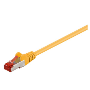 MicroConnect Microconnect SSTP601Y netwerkkabel Geel 1 m Cat6 S/FTP (S-STP)