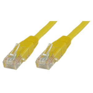 MicroConnect Microconnect UTP5005Y netwerkkabel Geel 0,5 m Cat5e U/UTP (UTP)