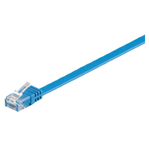 MicroConnect Microconnect V-UTP601B-FLAT netwerkkabel Blauw 1 m Cat6 U/UTP (UTP)