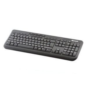 Microsoft Wired Keyboard 600, DE toetsenbord USB QWERTZ Duits Zwart
