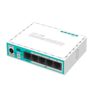 MikroTik hEX lite bedrade router Wit