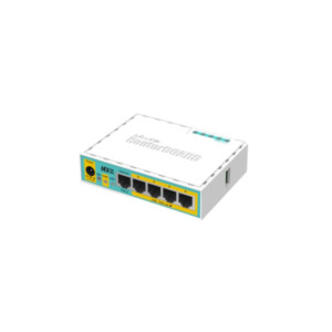 MikroTik Mikrotik hEX PoE lite bedrade router Fast Ethernet Wit