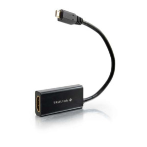 Murad Skincare C2G 80932 video kabel adapter Micro-USB Type-A HDMI Zwart