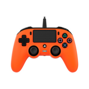 Nacon NACON Officieel gelicenseerde Wired Compact Controller voor PS4 - oranje