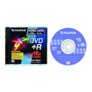 Nakd Fujifilm DVD+R 4,7Gb jewelcase 16x 5 stuk(s)