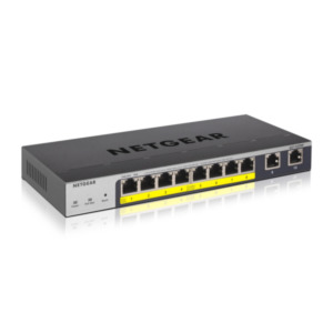 Netgear GS110TPP Managed L2/L3/L4 Gigabit Ethernet (10/100/1000) Power over Ethernet (PoE) Grijs