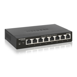 Netgear GS308T Managed L2 Gigabit Ethernet (10/100/1000) Zwart