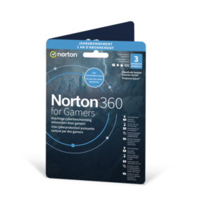 Norton Gen Digital NORTON 360 FOR GAMERS 50GB BN 1 USER 3 DEVICE 12MO GENERIC BUNDLE RSP DVDSLV GUM