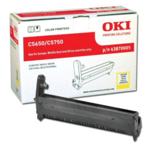 Oki Yellow image drum for C5650/5750 Origineel